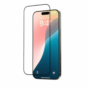 Devia ochranné sklo Star Series pre iPhone 16/15 - Black Frame