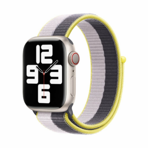Devia remienok Nylon Braided Two-Tone Loop pre Apple Watch 40/41/42mm - Lilac
