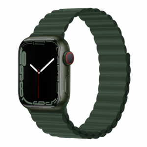 Devia remienok Deluxe Series Sport3 Silicone Magnet Band 44/45/46mm - Sequoia