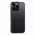 Devia kryt Kevlar Ultra-Thin Magnetic Shockproof Case pre iPhone 16 Plus - Black
