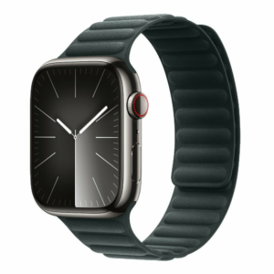 Devia remienok Deluxe Magnetic Fiber Watch Band 44/45/46mm - Dark Green