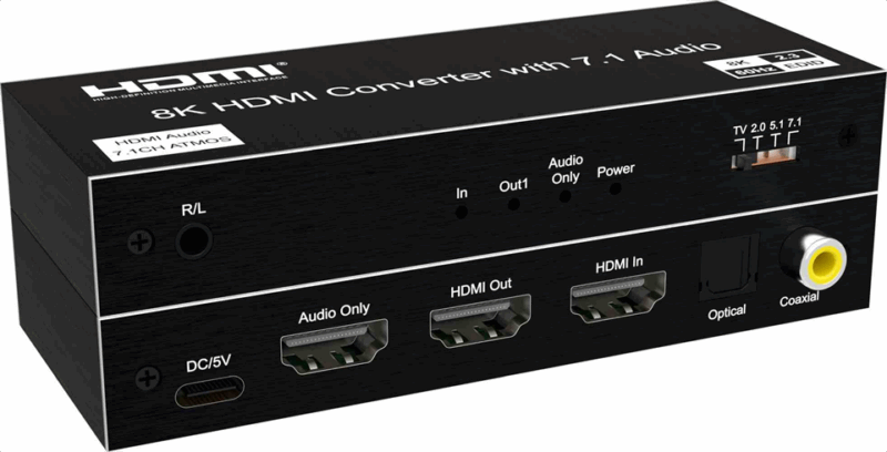 PremiumCord 8K@60Hz Audio Extractor HDR