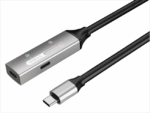 PremiumCord USB-C repeater a predlžovací kábel Male-Female