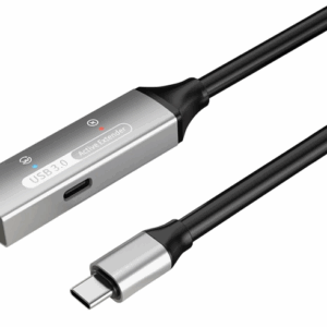 PremiumCord USB-C repeater a predlžovací kábel Male-Female