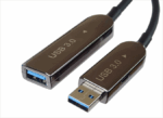PremiumCord USB3.2 + 2.0 predlžovací optický AOC kábel A/Male - A/Female 10m