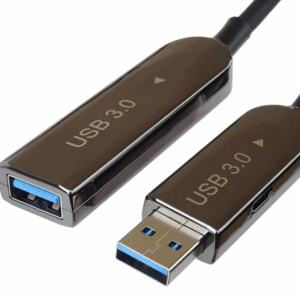PremiumCord USB3.2 + 2.0 predlžovací optický AOC kábel A/Male - A/Female 10m
